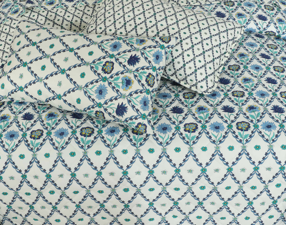 Quilted Comforter Set 6 Pcs Design 971 - Nishat Creative Store