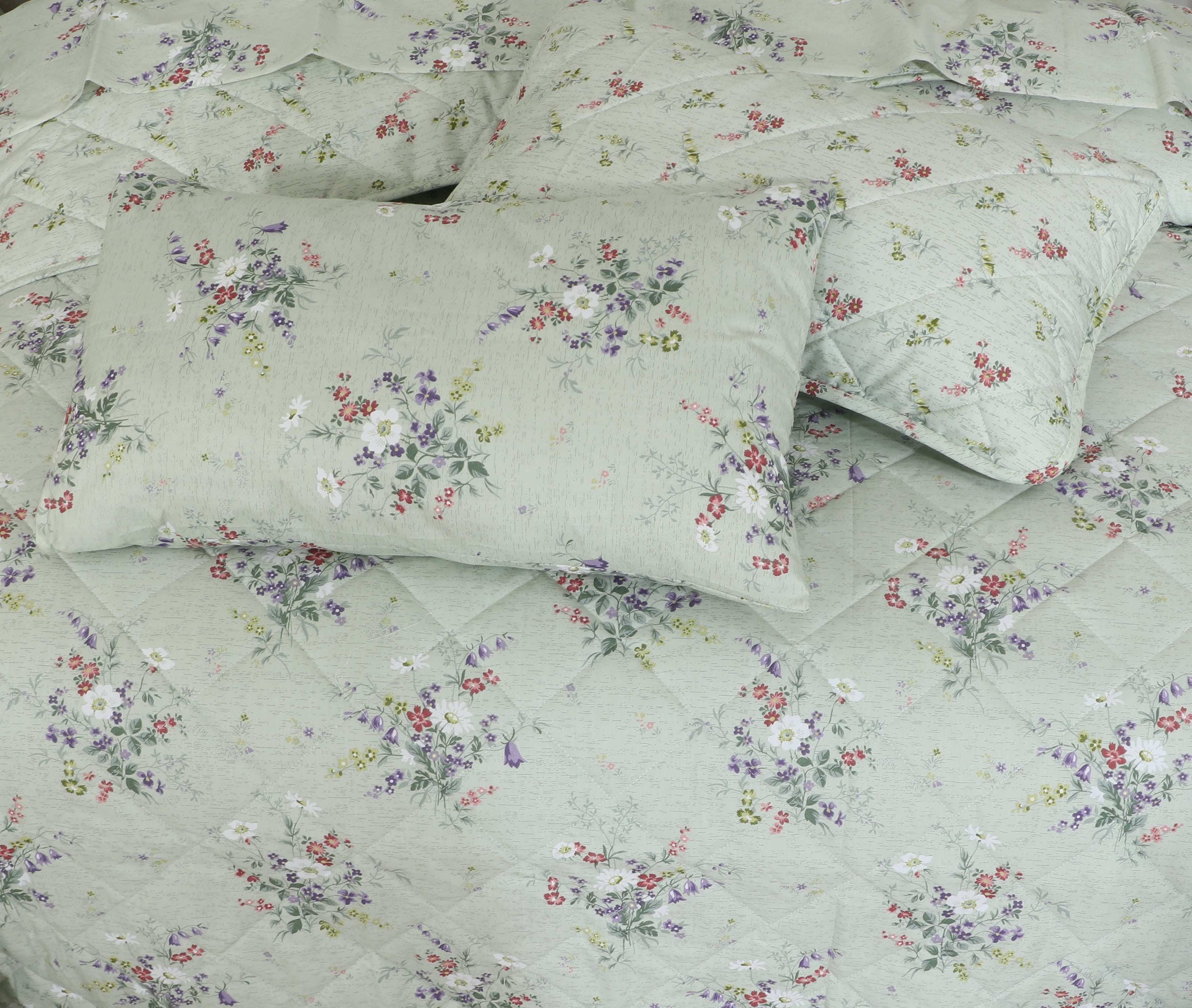 Quilted Comforter Set 6 Pcs Design 972 - Nishat Creative Store