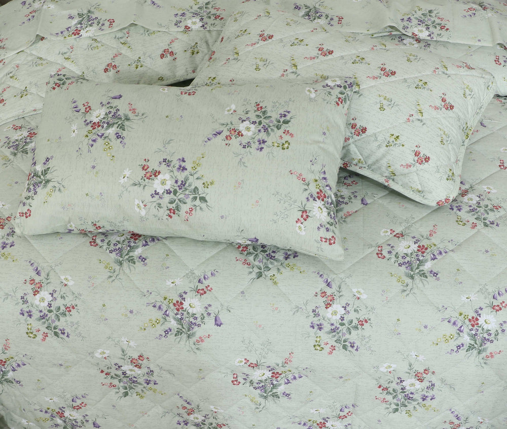 Quilted Comforter Set 6 Pcs Design 972 - Nishat Creative Store