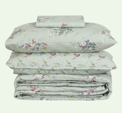 Quilted Comforter Set 6 Pcs Design 972 - Nishat Creative Store