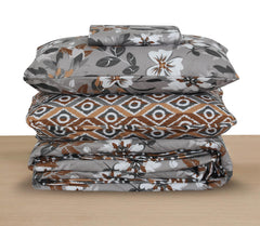 Quilted Comforter Set 6 Pcs Design 977 - Nishat Creative Store