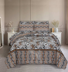 Quilted Comforter Set 6 Pcs Design 977 - Nishat Creative Store