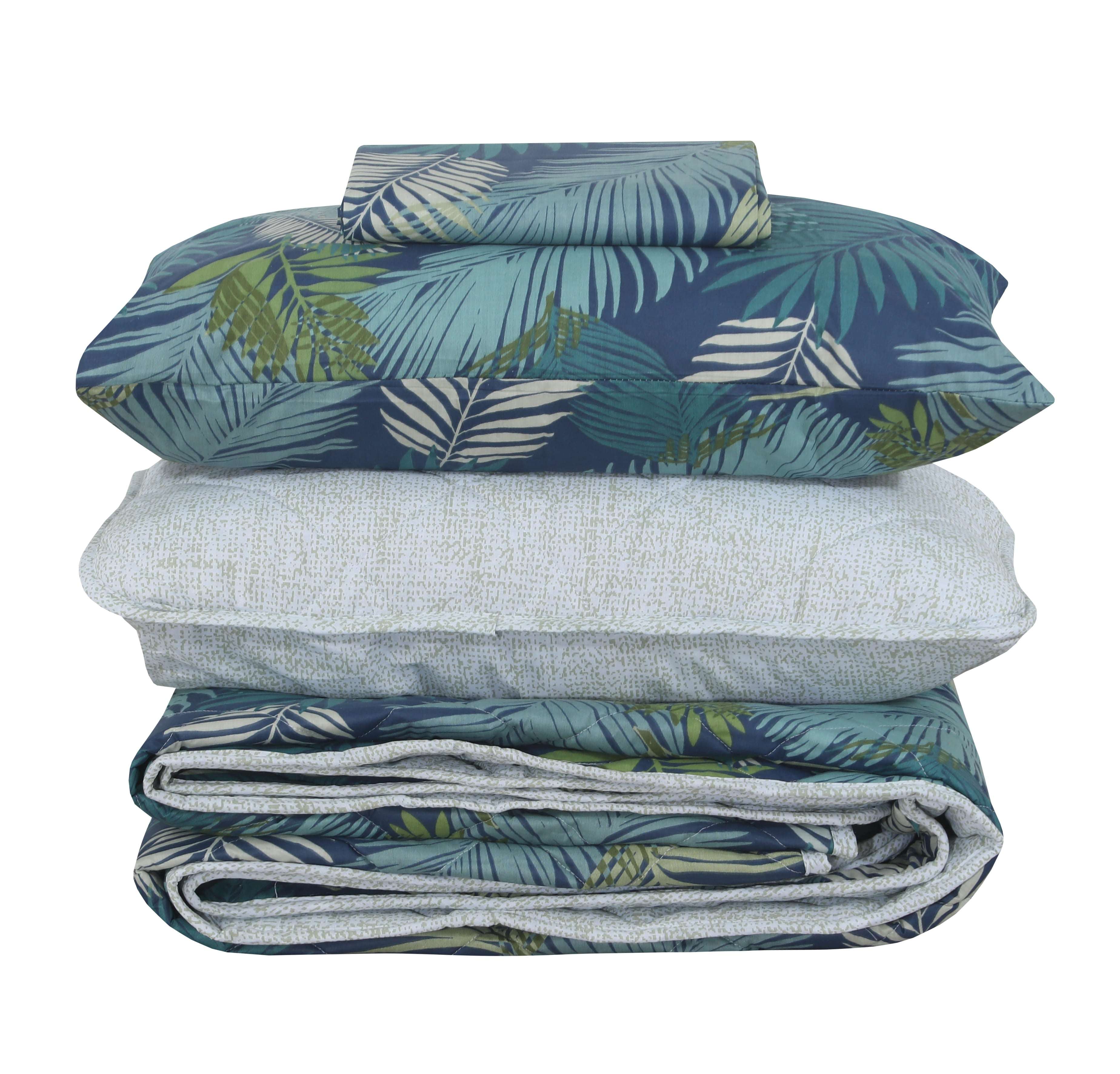Quilted Comforter Set 6 Pcs Design 979 - Nishat Creative Store