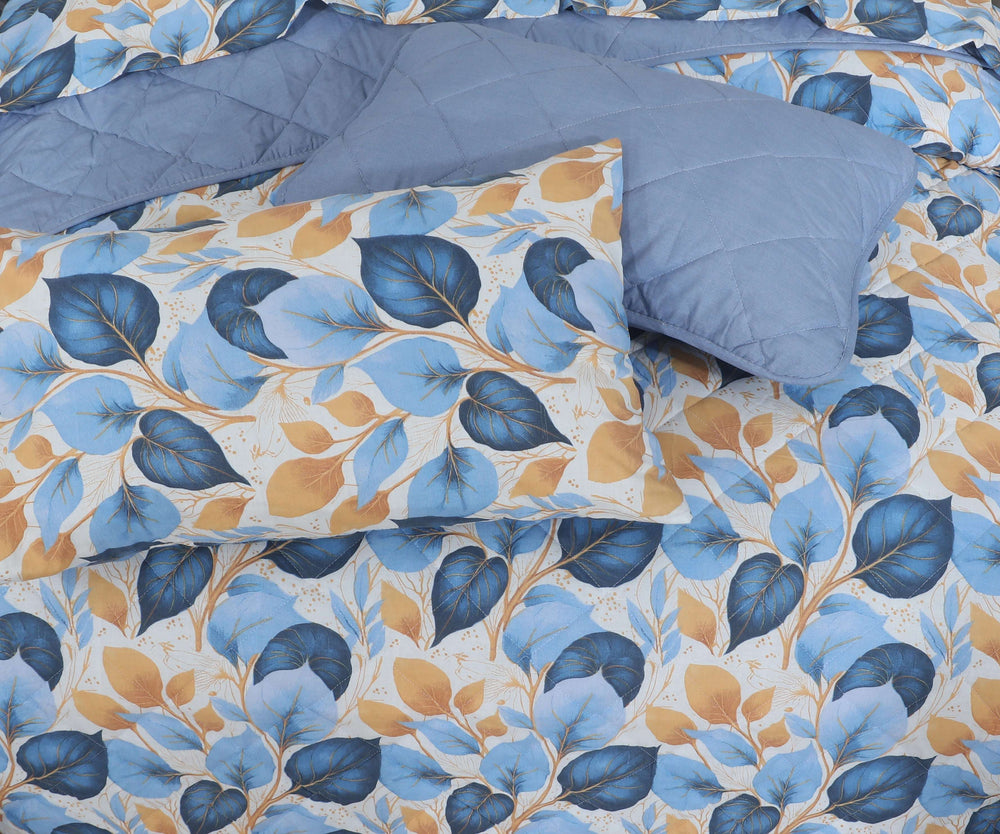 Quilted Comforter Set 6 Pcs Design 980 - Nishat Creative Store