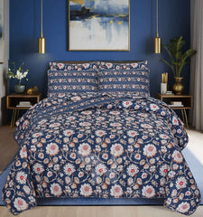 Quilted Comforter Set 6 Pcs Design 981 - Nishat Creative Store