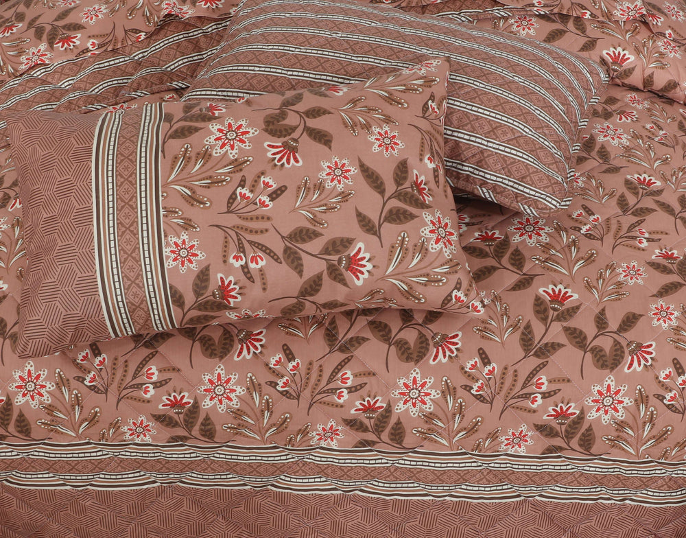 Quilted Comforter Set 6 Pcs Design 982 - Nishat Creative Store