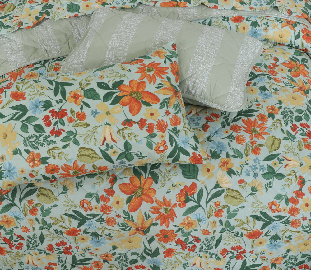 Quilted Comforter Set 6 Pcs Design 987 - Nishat Creative Store