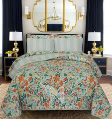 Quilted Comforter Set 6 Pcs Design 987 - Nishat Creative Store
