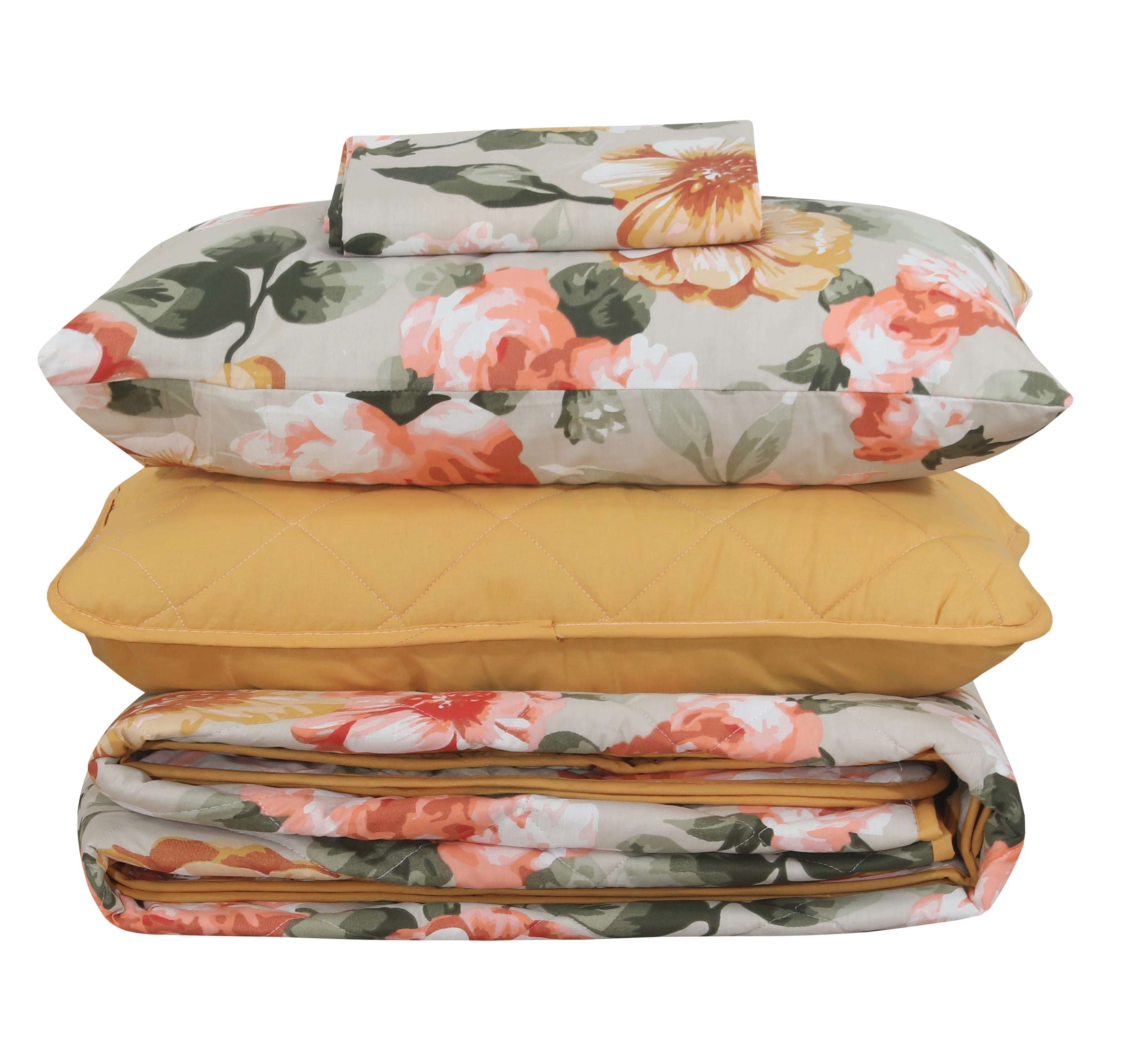 Quilted Comforter Set 6 Pcs Design 989 - Nishat Creative Store