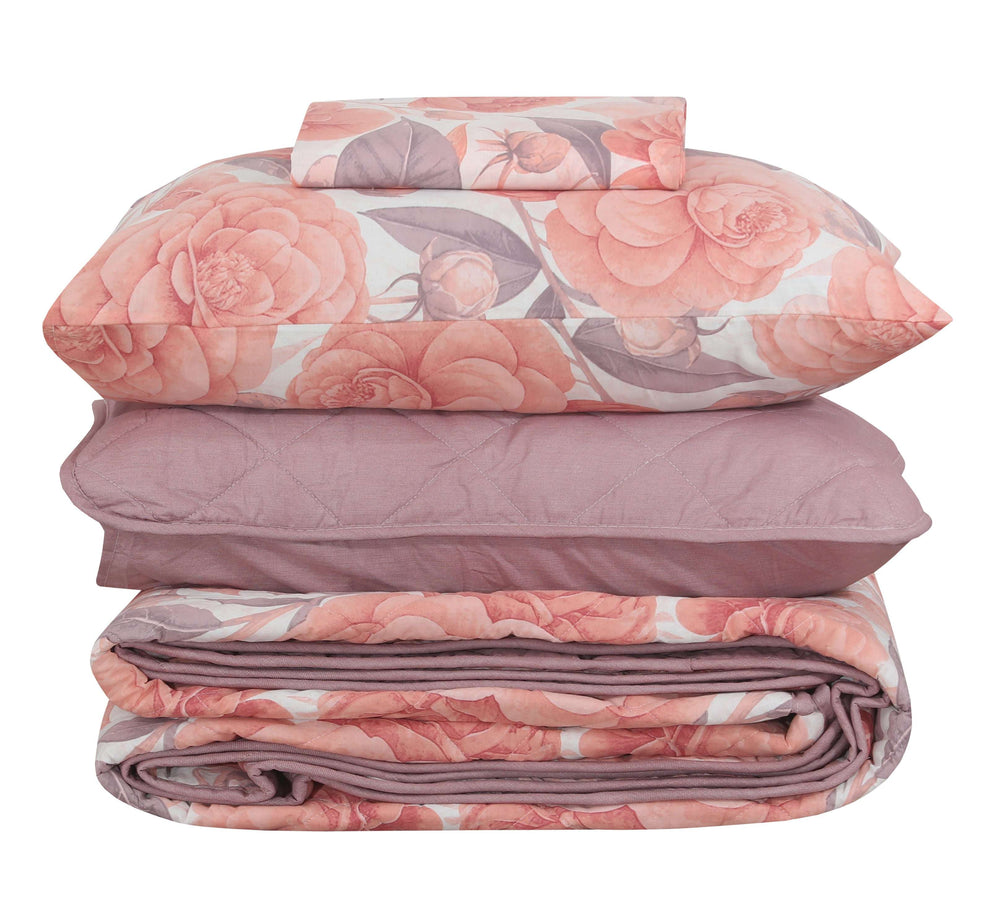 Quilted Comforter Set 6 Pcs Design 990 - Nishat Creative Store