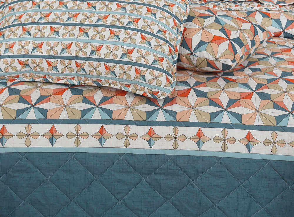 Quilted Comforter Set 6 Pcs Design 991 - Nishat Creative Store