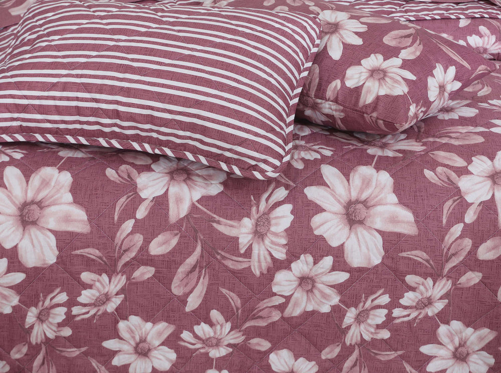 Quilted Comforter Set 6 Pcs Design 993 - Nishat Creative Store