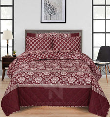 Quilted Comforter Set 6 Pcs Design 997 - Nishat Creative Store