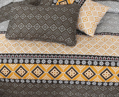 Quilted Comforter Set 6 Pcs Design 999 - Nishat Creative Store