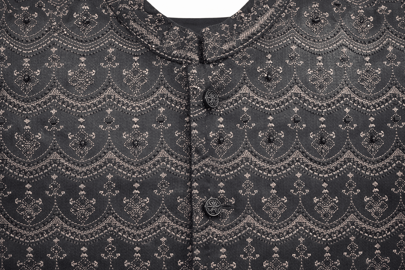 Royal Embroidered Waistcoat Suit Set KDC 029 - Nishat Creative Store