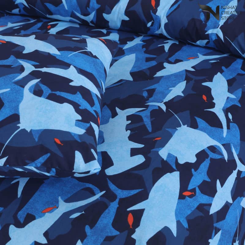 Single Bed Sheet Design 471 - Nishat Creative Store