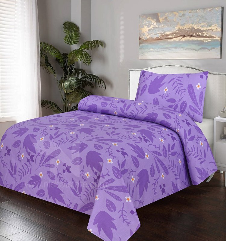 Single Bed Sheet Design 576 - Nishat Creative Store