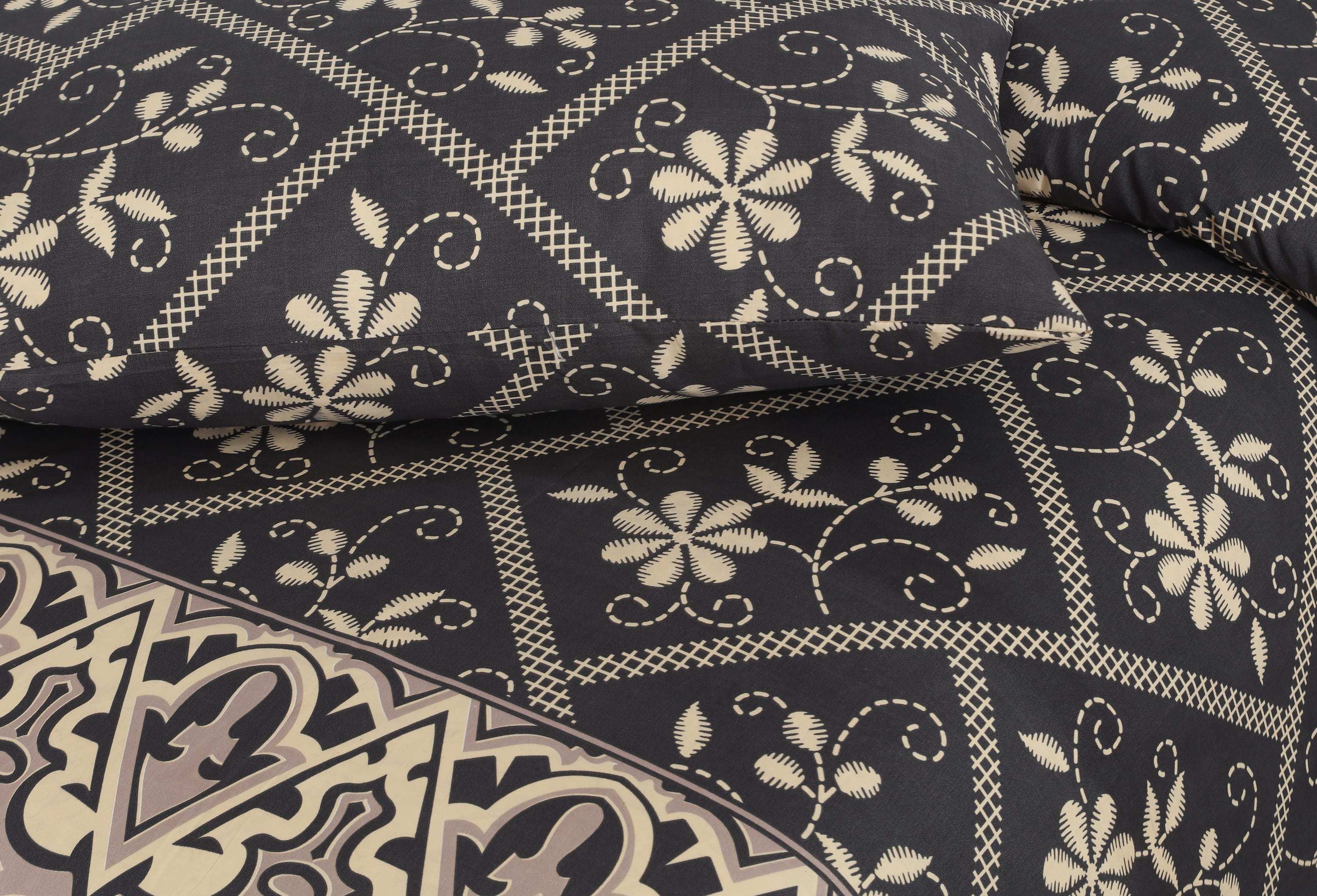 Single Bed Sheet Design 706 - Nishat Creative Store