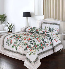 Single Bed Sheet Design 718 - Nishat Creative Store