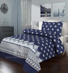 Single Bed Sheet Design 730 - Nishat Creative Store