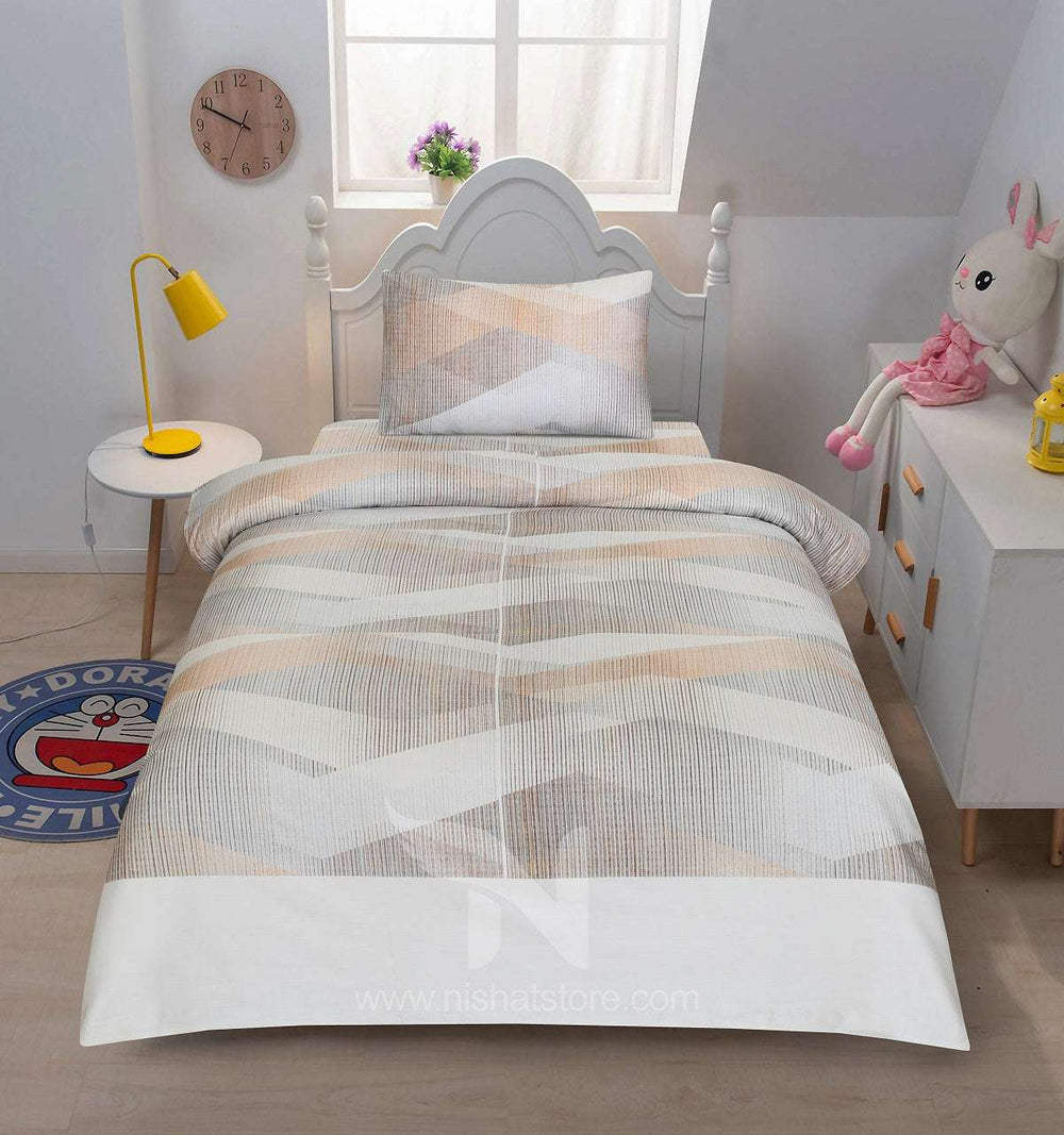 Single Bed Sheet Design 736 - Nishat Creative Store