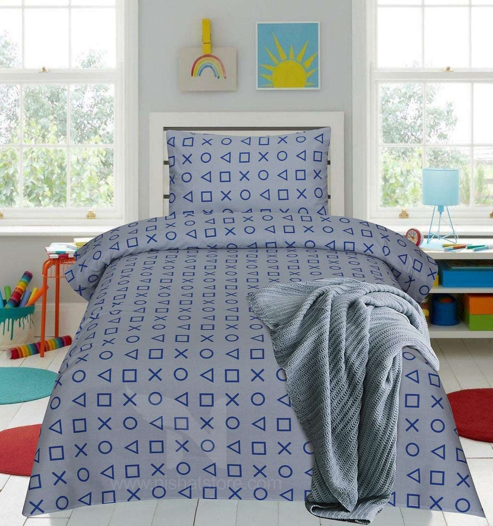 Single Bed Sheet Design 744 - Nishat Creative Store