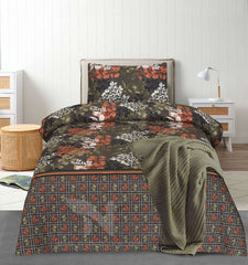 Single Bed Sheet Design 750 - Nishat Creative Store