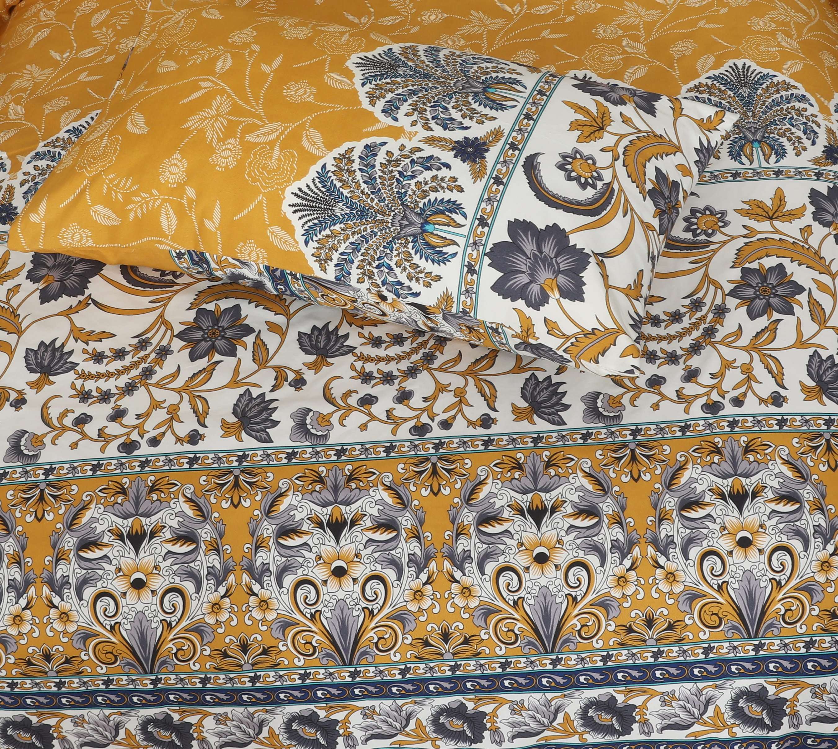 Single Bed Sheet Design 754 - Nishat Creative Store