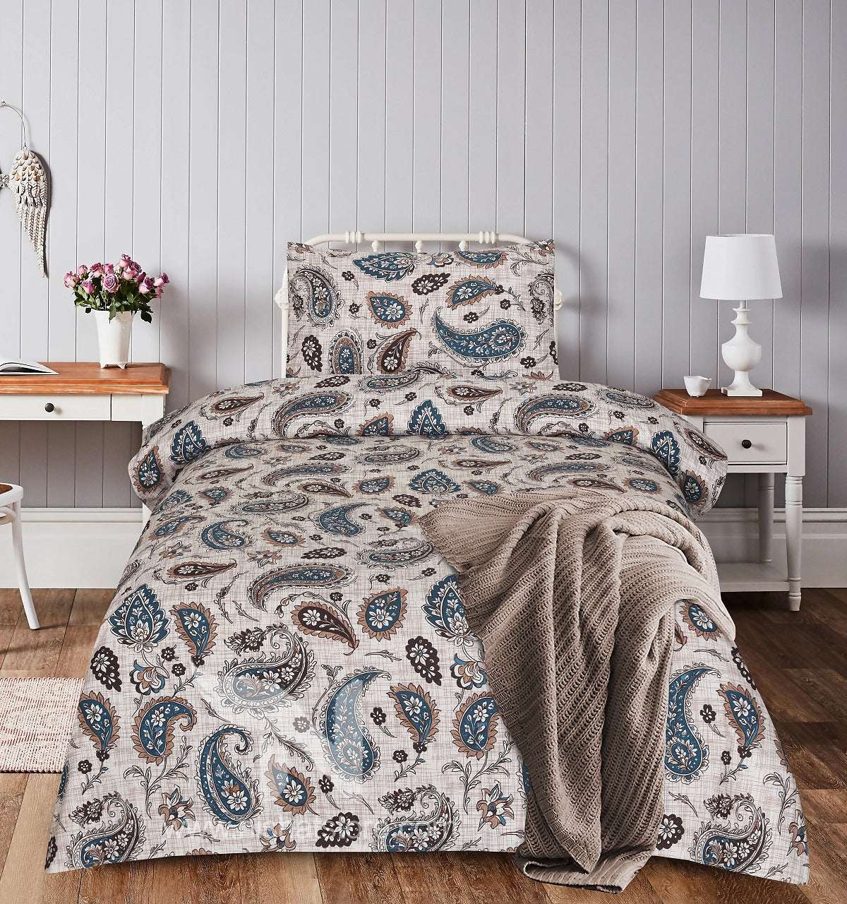 Single Bed Sheet Design 755 - Nishat Creative Store