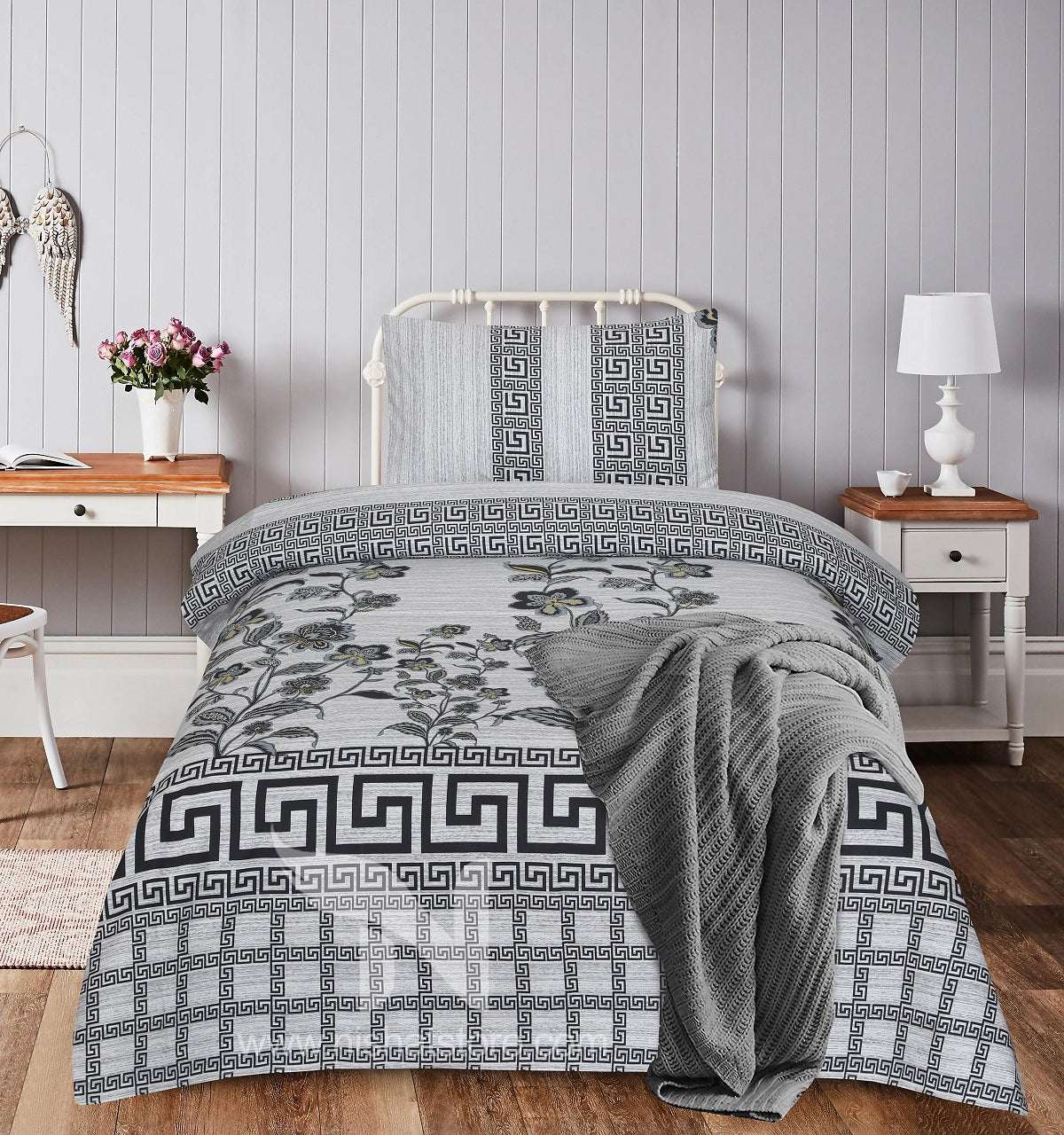 Single Bed Sheet Design 758 - Nishat Creative Store
