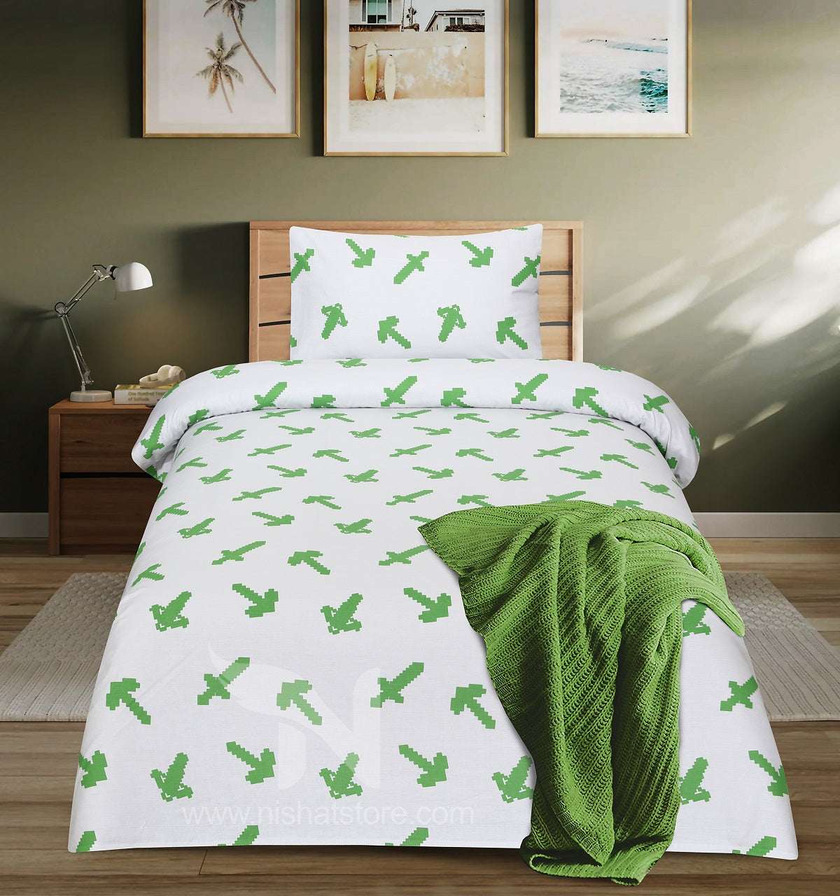 Single Bed Sheet Design 769 - Nishat Creative Store