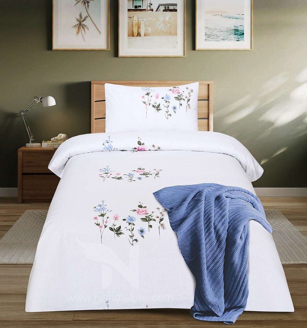 Single Bed Sheet Design 780 - Nishat Creative Store