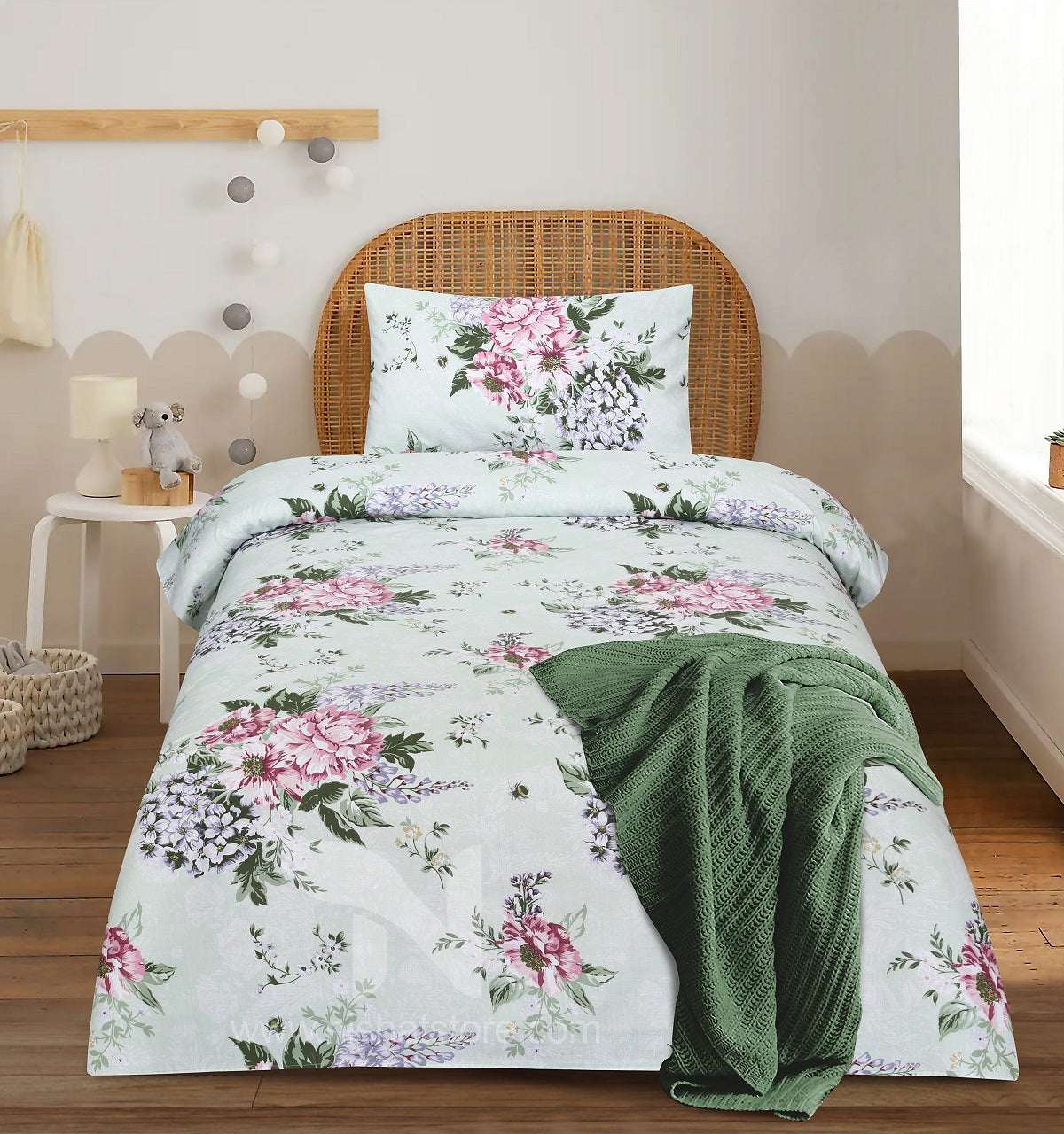 Single Bed Sheet Design 781 - Nishat Creative Store