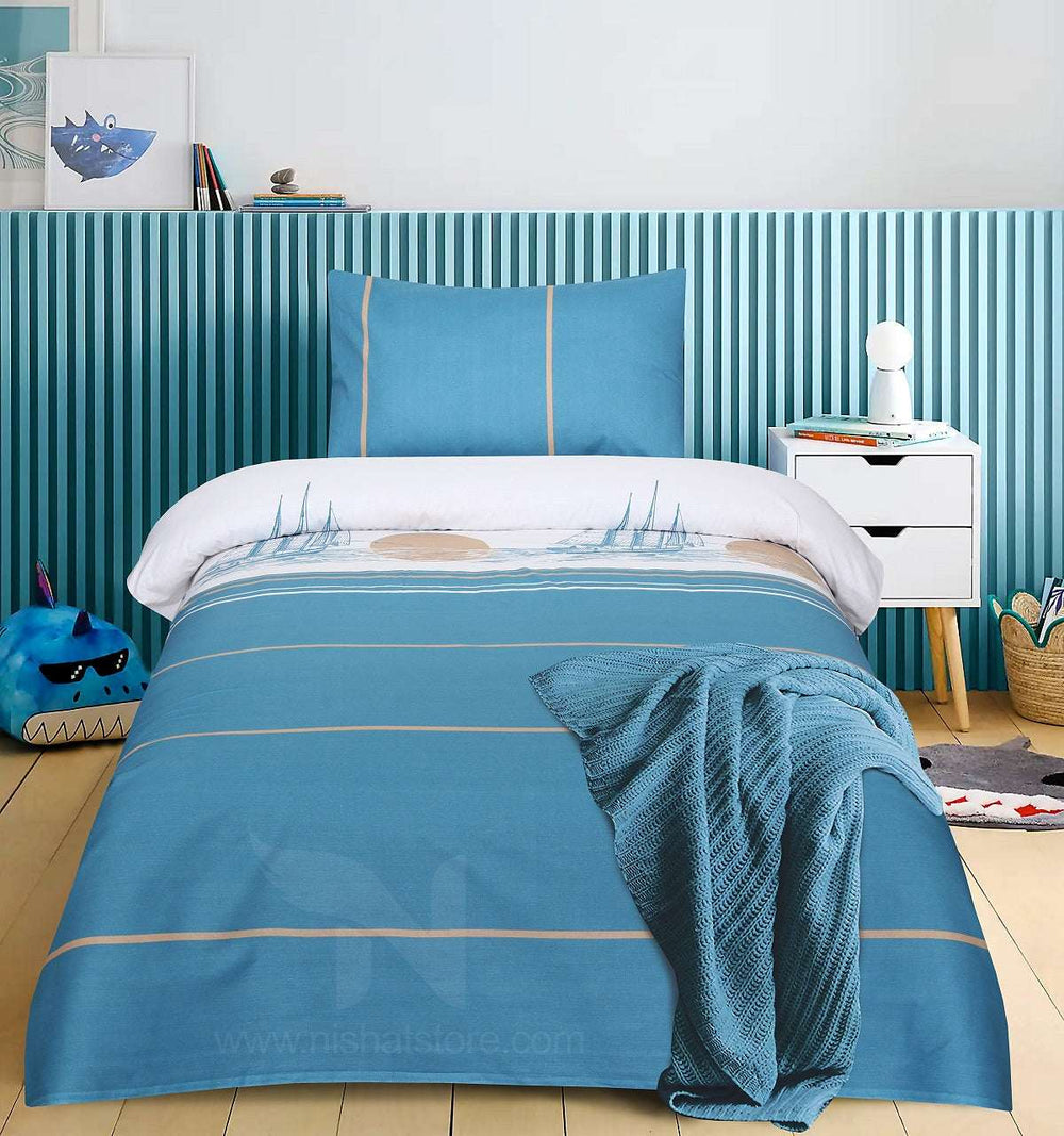 Single Bed Sheet Design 783 - Nishat Creative Store