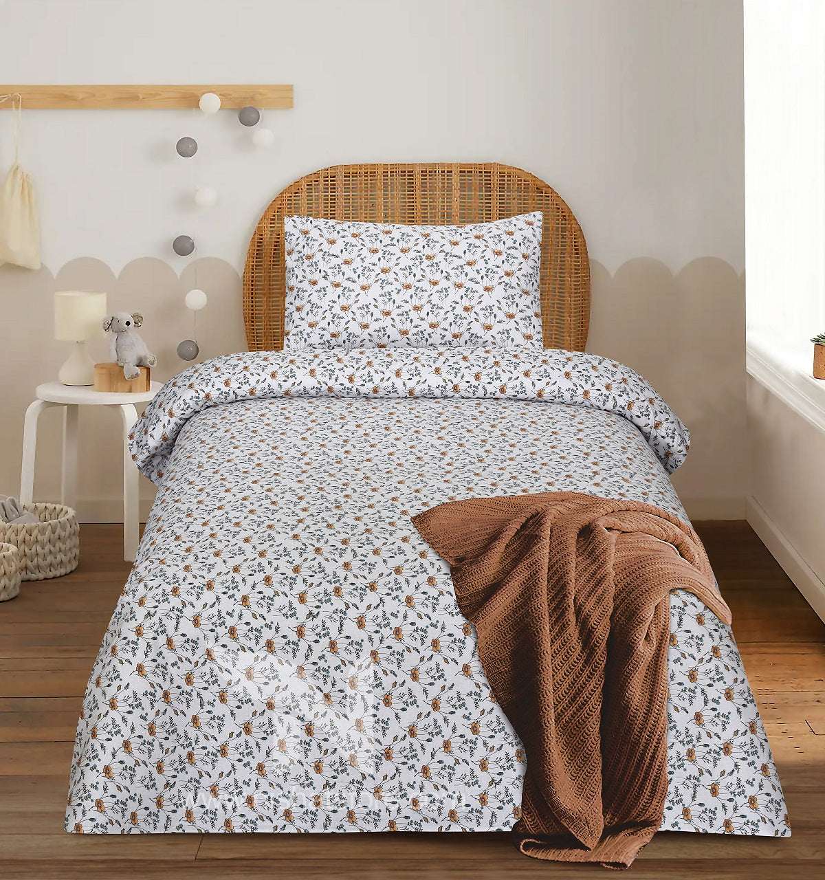 Single Bed Sheet Design 787 - Nishat Creative Store