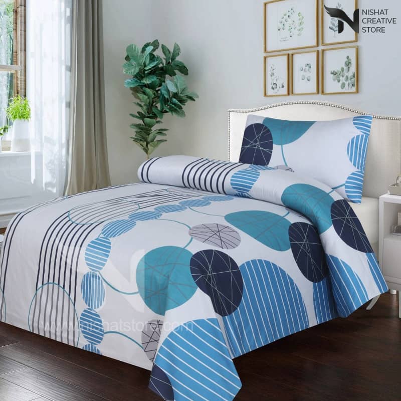 Single Bed Sheet Design 791 - Nishat Creative Store