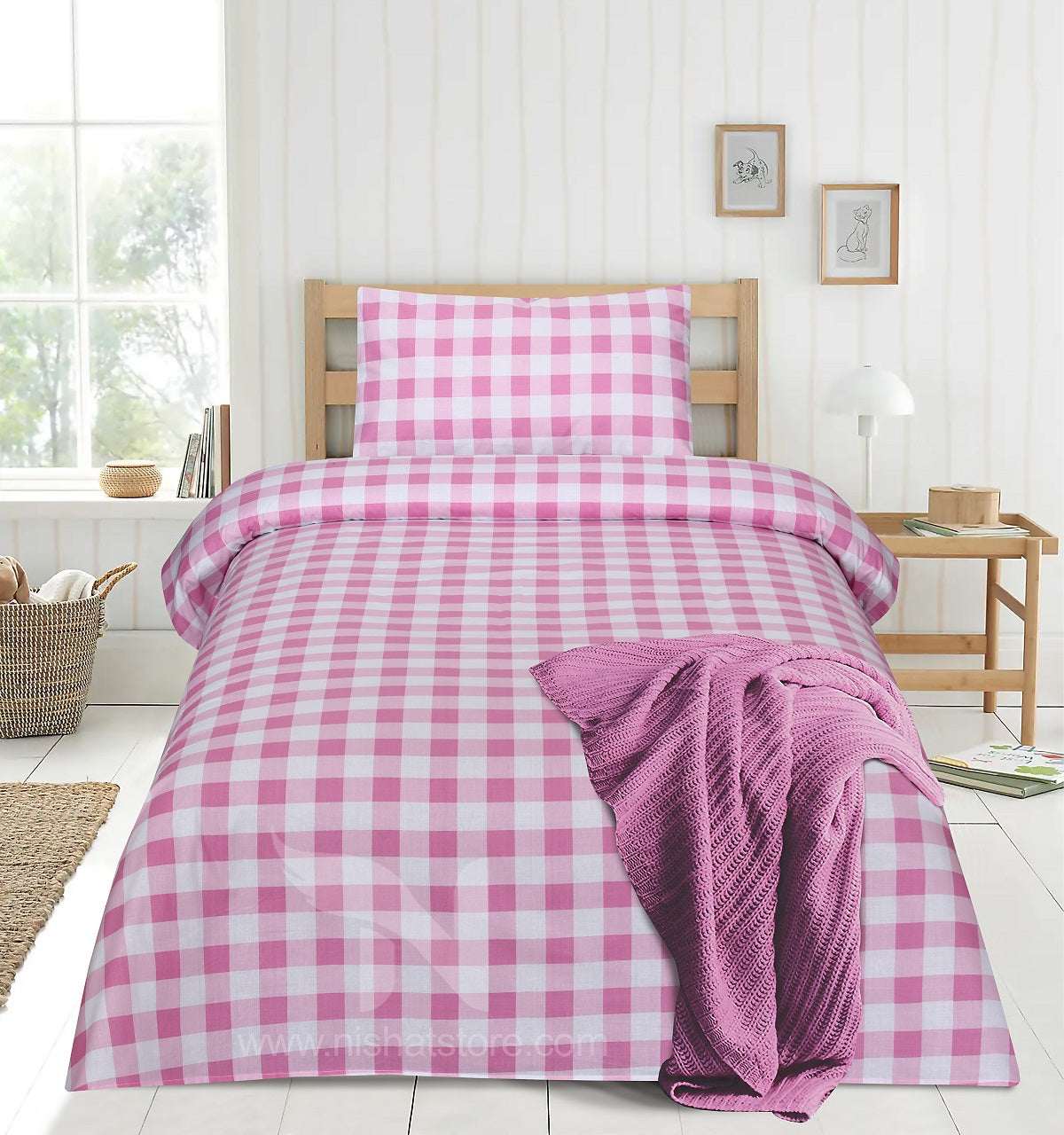 Single Bed Sheet Design 793 - Nishat Creative Store