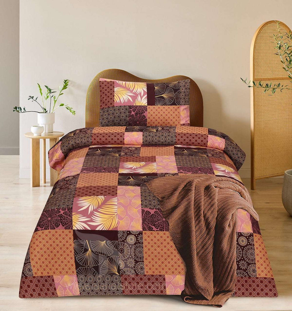 Single Bed Sheet Design 804 - Nishat Creative Store