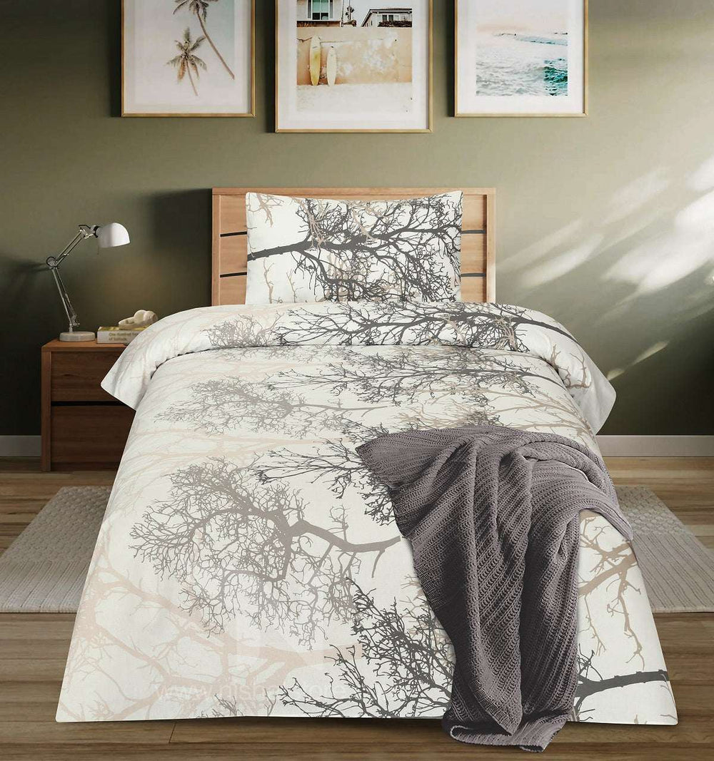 Single Bed Sheet Design 806 - Nishat Creative Store