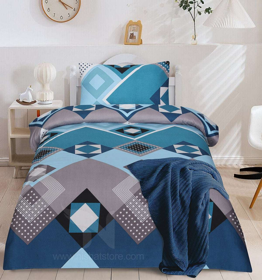 Single Bed Sheet Design 825 - Nishat Creative Store