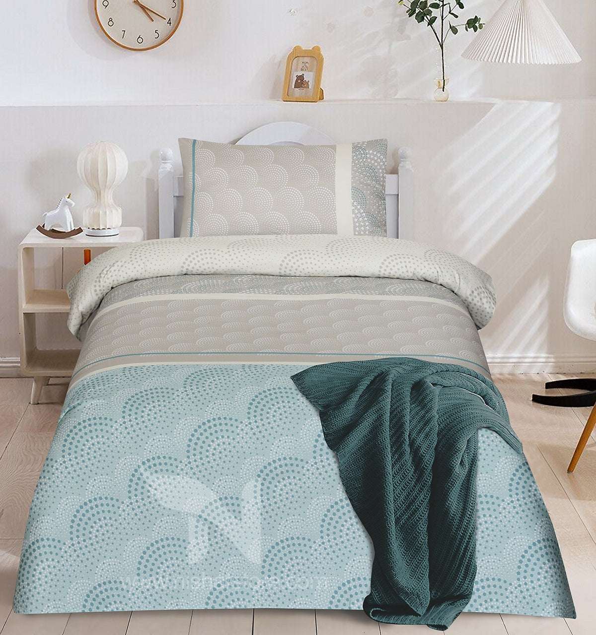 Single Bed Sheet Design 826 - Nishat Creative Store