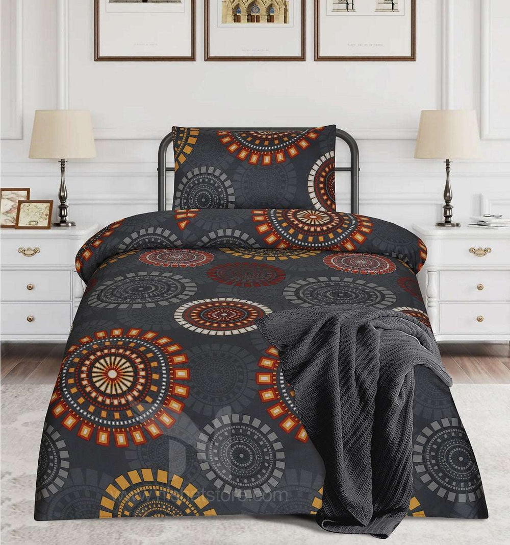 Single Bed Sheet Design 827 - Nishat Creative Store