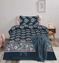 Single Bed Sheet Design 834 - Nishat Creative Store