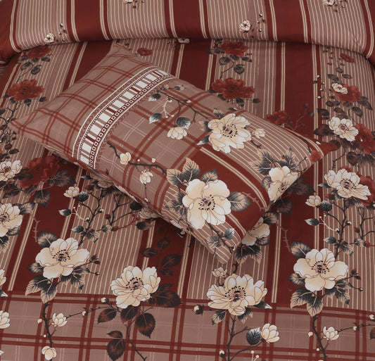 Single Bed Sheet Design 838 - Nishat Creative Store