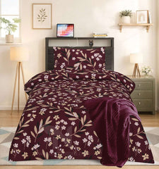 Single Bed Sheet Design 839 - Nishat Creative Store