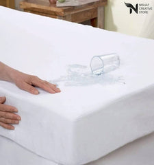 Single Waterproof Fitted Bed Sheet - Nishat Creative Store