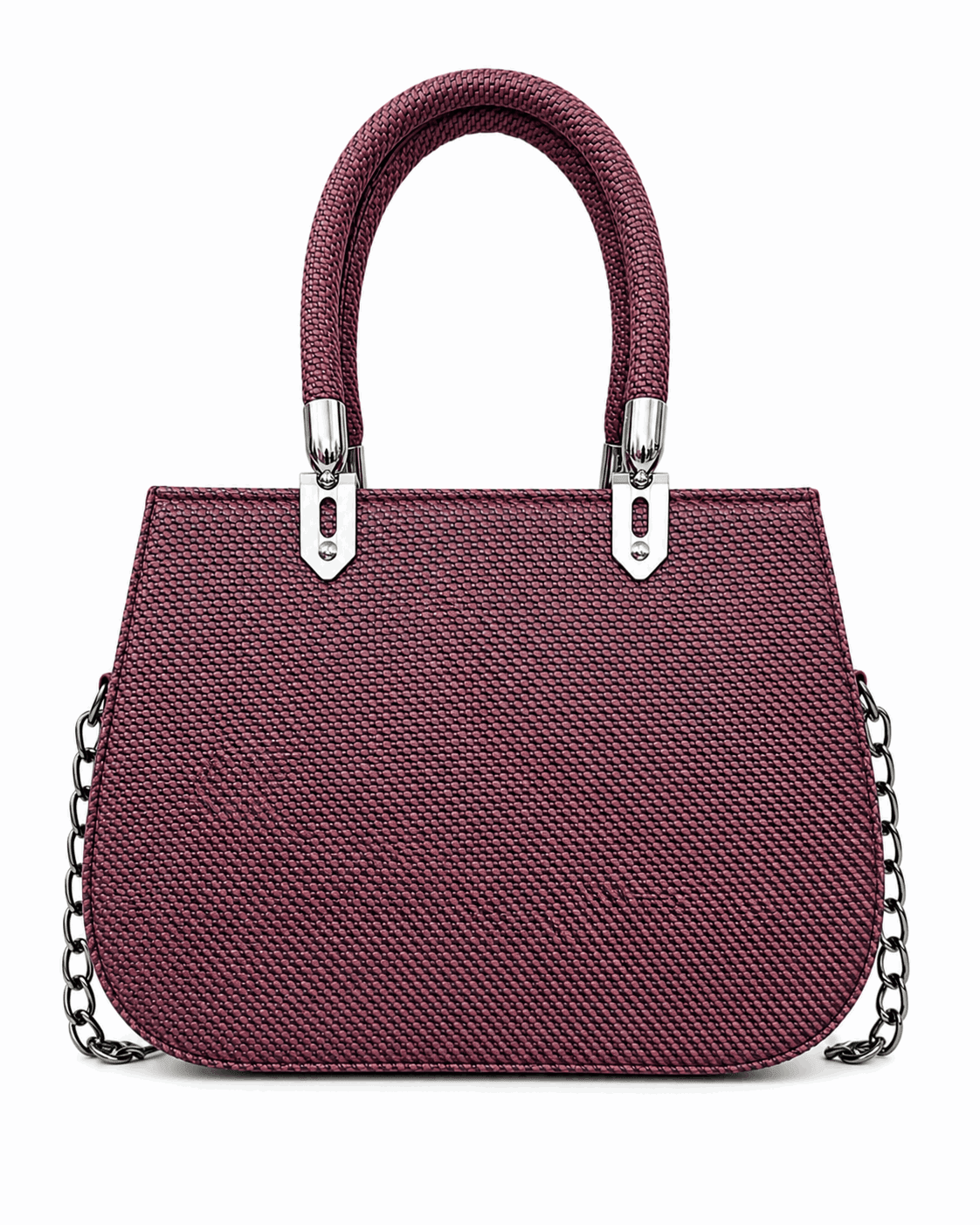 Skyway Woven Texture Top Handle Satchel Bag - Nishat Creative Store