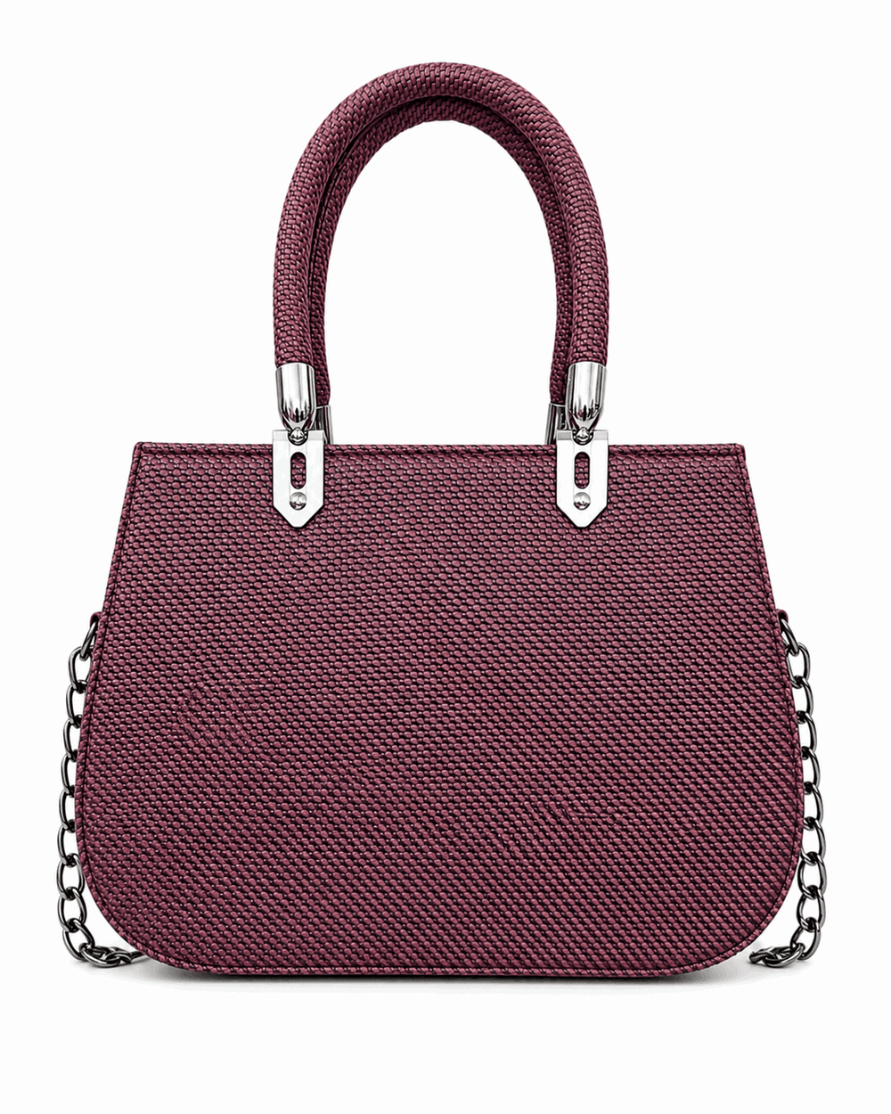 Skyway Woven Texture Top Handle Satchel Bag - Nishat Creative Store
