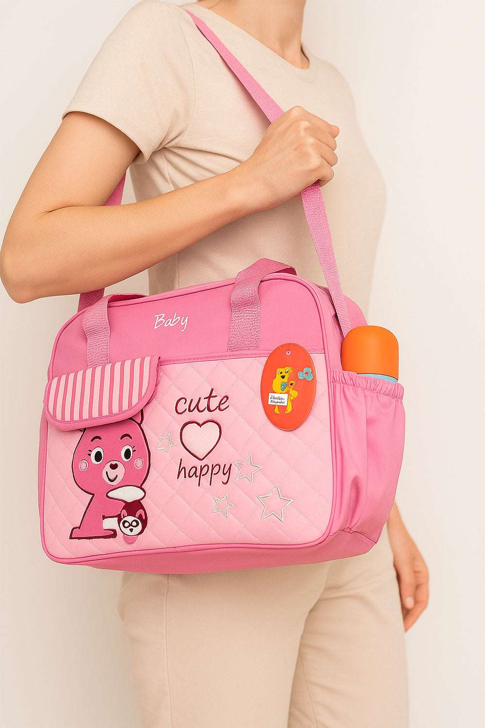 Teddy Bear Mother Travel Bag - Nishat Creative Store