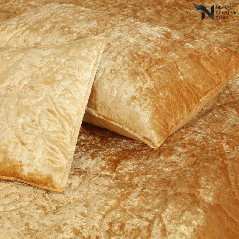Texture Quilted Bridal Set 5 Pcs Hand Made Design Code 116 Bridal Sets